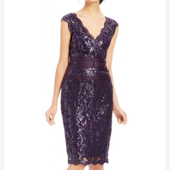 Adrianna Papell Dresses & Skirts - NWT Adrianna Papell Sequin Lace Cocktail Dress!